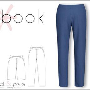  Ebook / Schnittmuster Hose "Paula" *mit A0-Datei + Video*