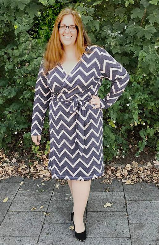Wickelkleid (34-54) ELEGANZA Damen Kleid Schnittmuster image number 2