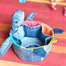 Schildkröten Utensilo Schnittmuster, Jeans Upcycling  thumbnail number 6