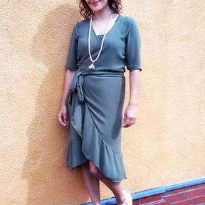 Wickelkleid (34-46) TIJUCA Kleid Damen Schnittmuster