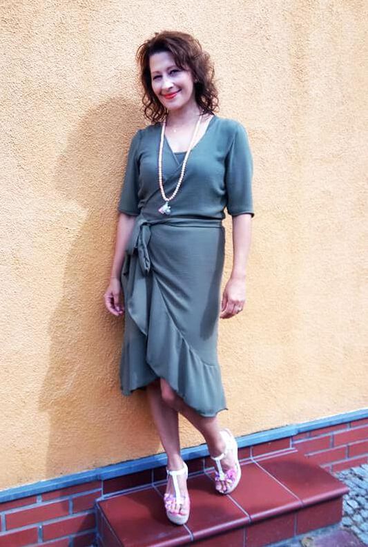 Wickelkleid (34-46) TIJUCA Kleid Damen Schnittmuster image number 2