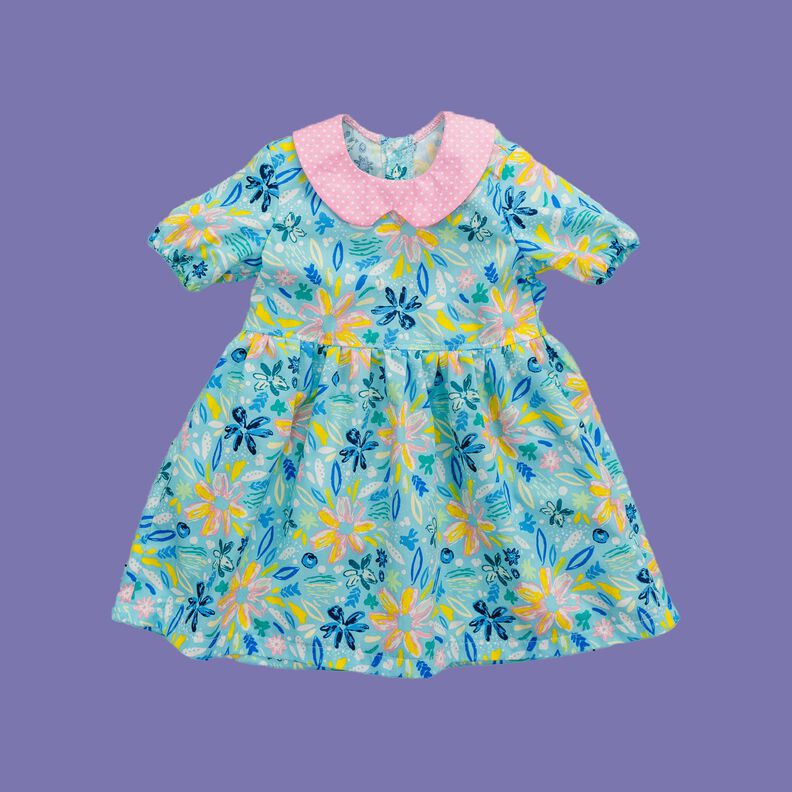 Baby Kleid Webware und Jersey PUTRI ♥ Gr. 56-104 image number 9