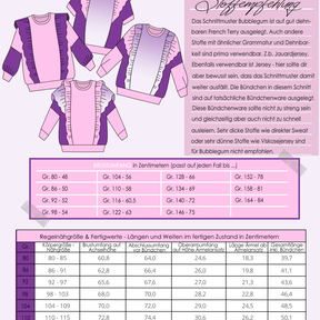 Ebook Bubblegum Gr. 80 bis 164