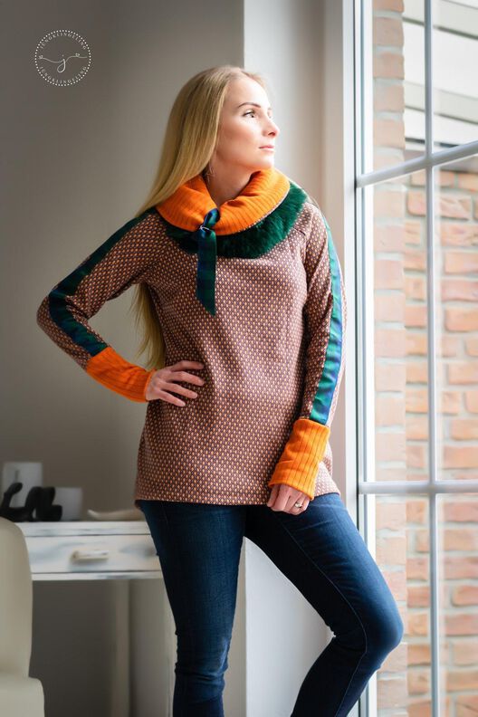 Casual Raglan Sweater - Gr.32-48 Anleitung und Schnittmuster image number 7