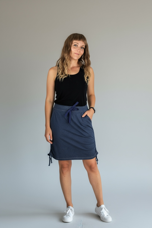 Sweatrock / Rock, Schnittmuster mit Ebenen, A4, A0+, Beamer image number 9