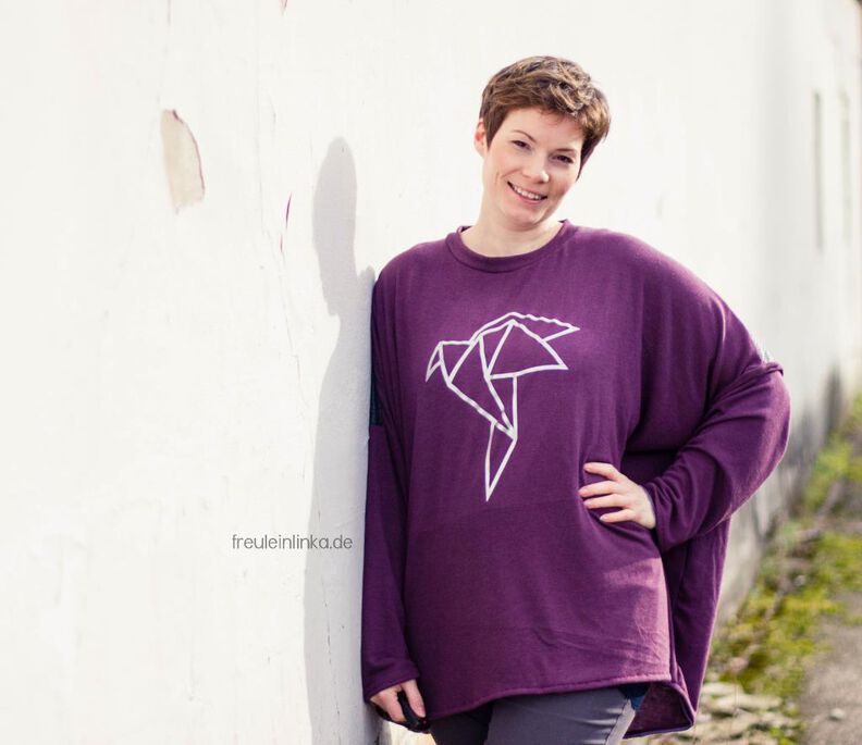 Schnittmuster Onesize Pullover “Bergedorf in A4 und A0 image number 2