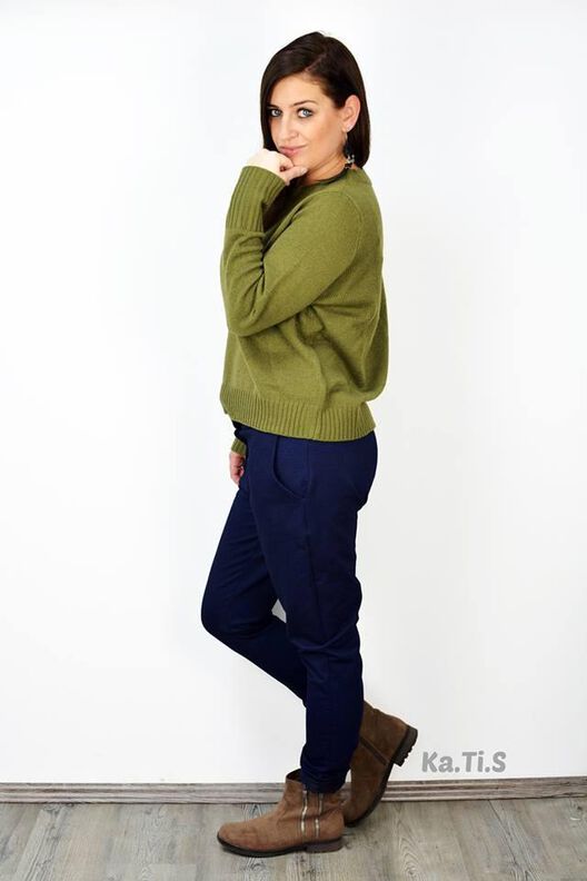 Chino Hose CONFORTA LEGER (34-48) Schnittmuster image number 5