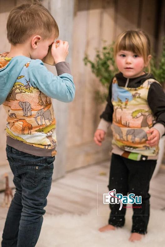NEVO HOODIE KIDS UNISEX GR. 98-164 image number 4