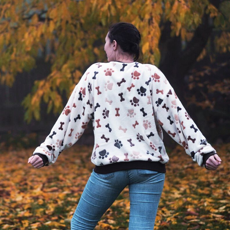 XXL Oversized Shirt nähen Damen Winter warm Pullover image number 10
