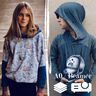 BEAMER + A0 lovely hoodie Kids&Teens 104-158 Pullover Kapuze thumbnail number 1