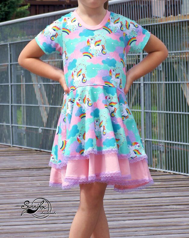 Drehkleid Marlene mit vielen Variationen Gr. 86 - 164 image number 7