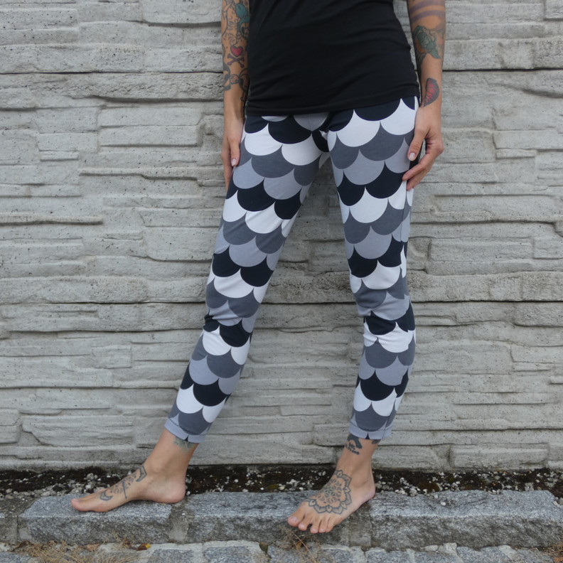 Leggings/Radler ohne innere Beinnaht 34-58 image number 7