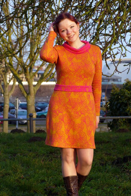 Kleid NETA Gr. 34-54 PDF-Schnitt A4, A0, Anleitung image number 9