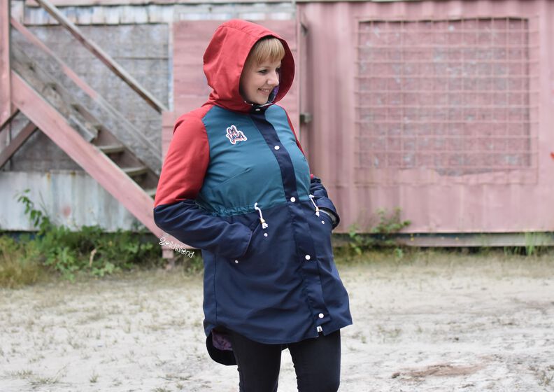Schnittmuster Nähanleitung Mein Wind&Wetter Parka 34-48 image number 3