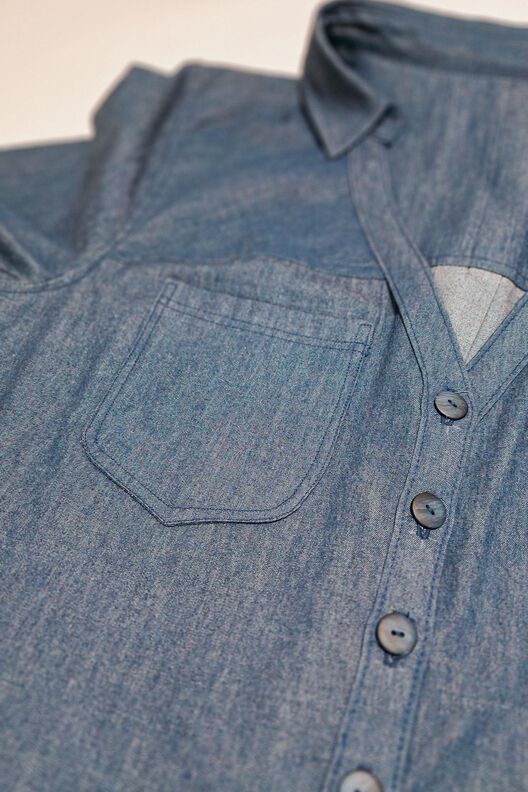 Jeanshemd | Damen Schnittmuster PDF | 32&ndash;52 | Seamone image number 6