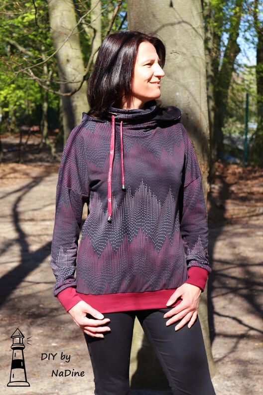 Hoodie / Hoodiekleid Yara Gr.32-54 image number 6
