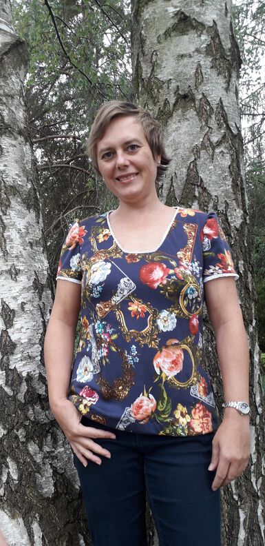 Shirt PETITE ELFIE Gr. 34-48 PDF-Schnitt A4, A0, Anleitung image number 6