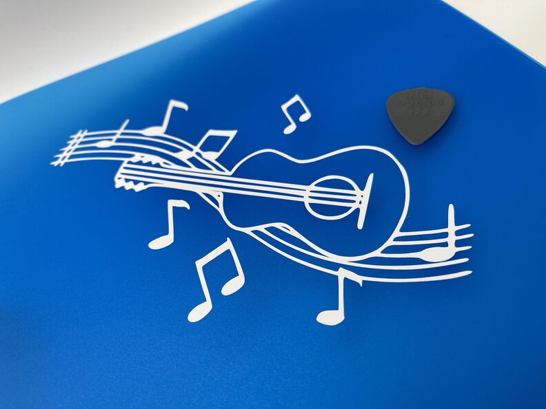 Plotterdatei Gitarre Musik image number 3