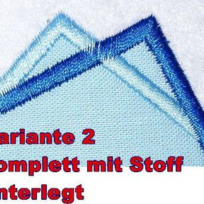 Stickdatei Happy Birthday Rechteck Button Rahmen 14 Gr.