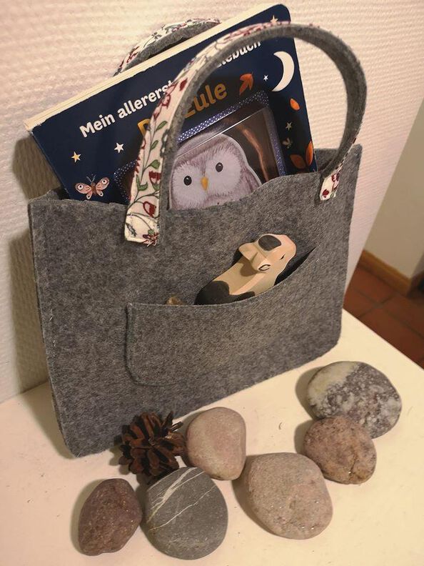 Einfache Tasche Einkaufstasche mit oder ohne Ecken WARNA ♥ image number 6