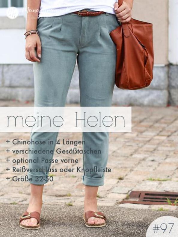 kurze Hose Damen - Schnittmuster Gr. 32-50 - meine HELEN #97 image number 2
