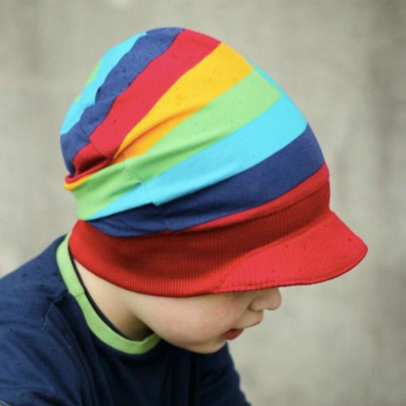 Schirmbeanie Kinder Schnittmuster Gr. 44-60 - deine JELLE #2 image number 1