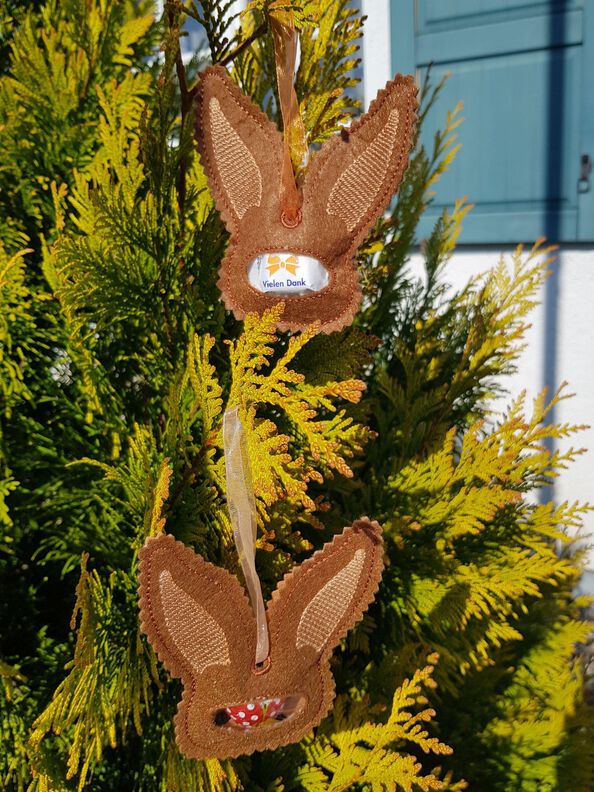 Stickdatei Hase ITH Füllobjekt Wunscherfüller image number 6