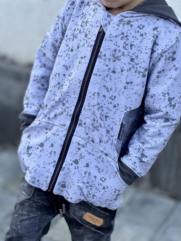 BEAMER + A0 lovely jacket 74-164 Kombi Jacke Weste Cardigan image number 9