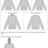 Oversize Hoodie/Sweater „Tessa“ für Damen BU 80-116, A4+A0 thumbnail number 10