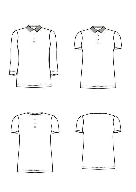 Poloshirt PAULO Gr. 44-64 PDF-A4, A0+BEAMER image number 2