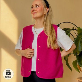 oversize Weste Werner / 3 Längen