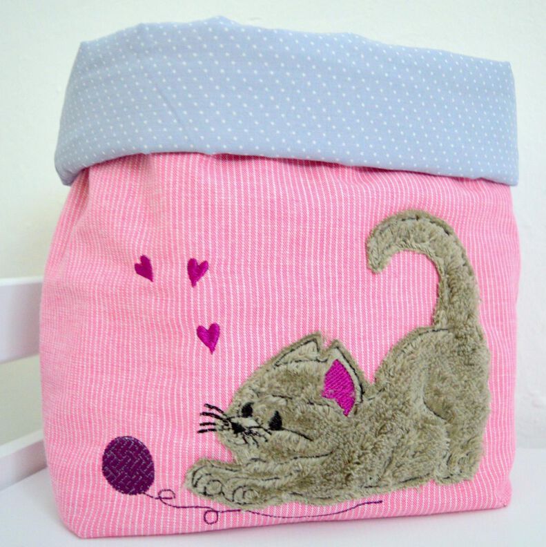 Stickdatei Katze Kimba 13x18cm  image number 1