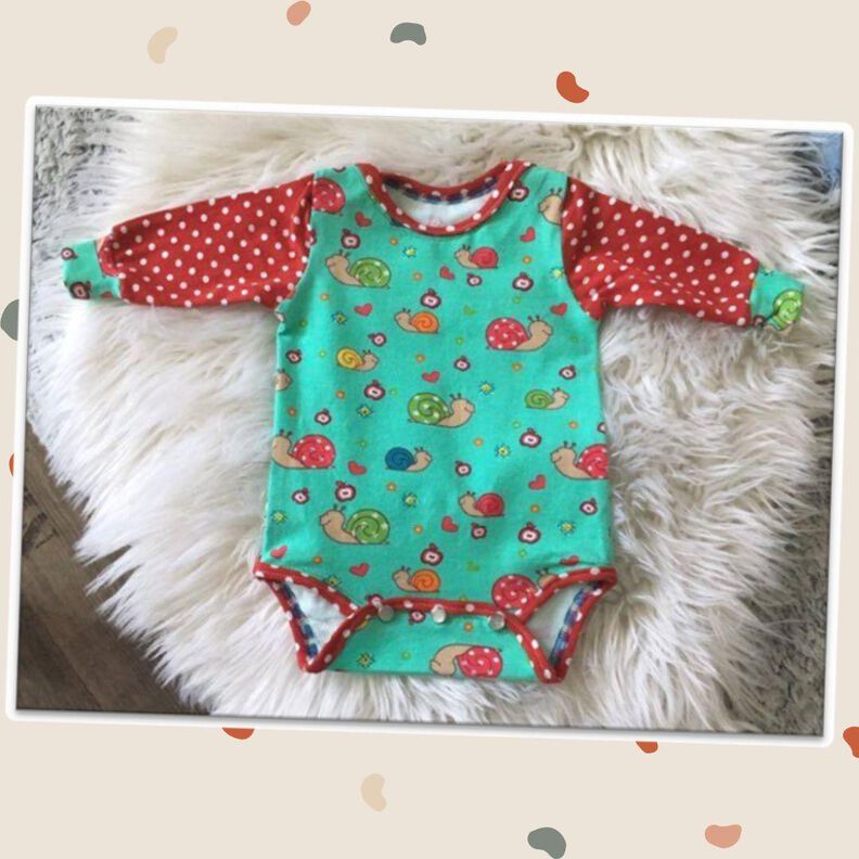 Baby Body Schnittmuster Gr. 62-104 | Anleitung Nähanfänger image number 7