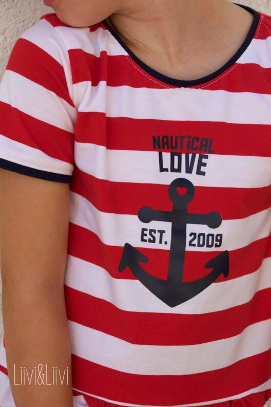 Plotterdatei »It’s Nautical!« – Anker »Nautical Love« (Jahreszahlen) image number 1