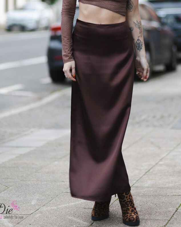 INFINITY SLIP SKIRT fließender Rock Damengr. 30-62 image number 2