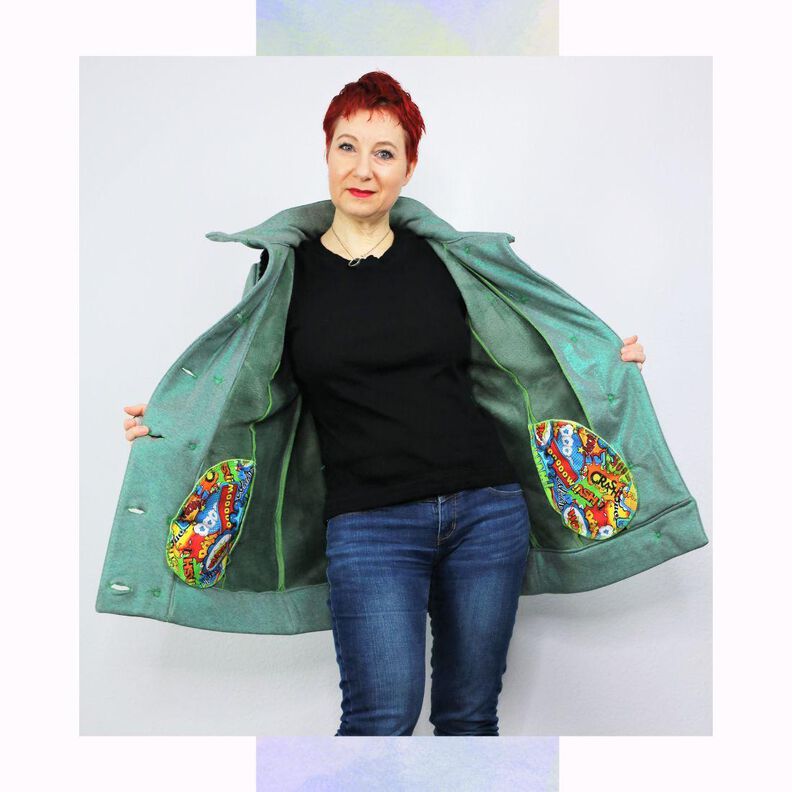 Amelia - femininer Mantel - ebook - 32-46 image number 4