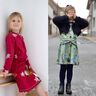 Kinder Kleid mit Knoten-Gürtel A-Linie SIMPUL ♥ Gr. 98-164 thumbnail number 5