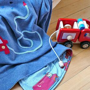 Flinke Feuerwehr &ndash; Appliziervorlage mit Applizierschule