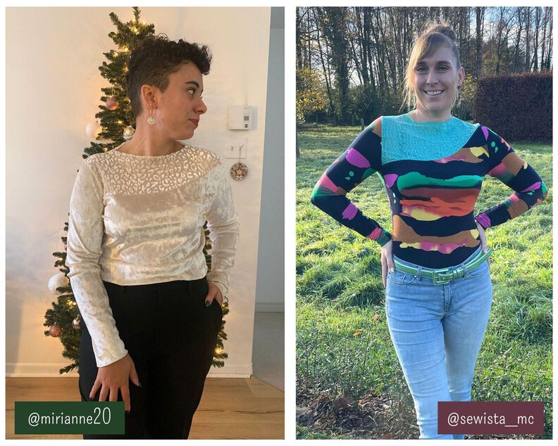 Elegantes Asymmetrisches Langarmshirt - ANOUK image number 5