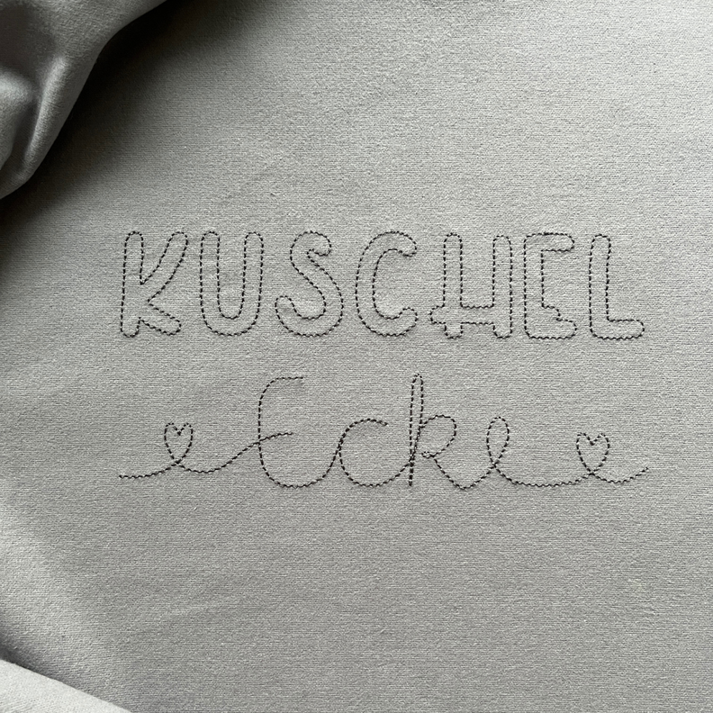 Kuschelecke Stickdatei Set 10x10 | 13x18 | 20x20 DIY Hunger image number 1