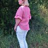 Bluse mit Rüsche (34-58) AREIA Damen Schnittmuster thumbnail number 4