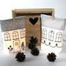 Lichterbeutel 15x22cm Stickdatei Haus Häuser SET ITH  thumbnail number 5