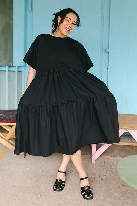 Schnittmuster nach Maß für ein Sommerkleid mit Raffung image number 6