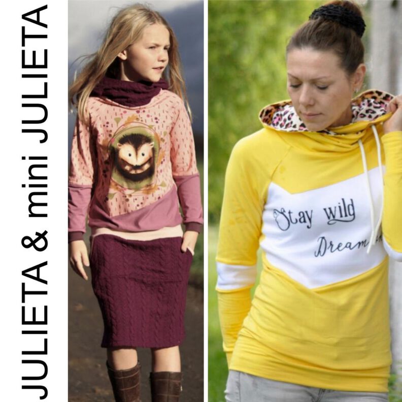 Kombi-Hoodie/Hoodiekleid JULIETA + Mini Julieta image number 1