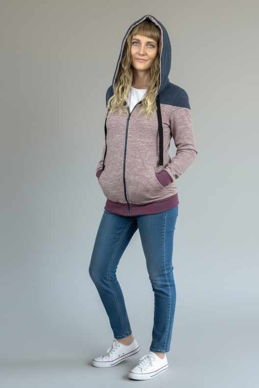 Schnittmuster + Anleitung Hoodie/ Jacke Bonnie Gr. 32&ndash;54 image number 6