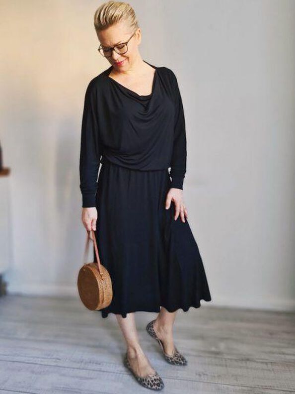 Fledermausshirt "HILDA" Nähanleitung und Schnitt Gr. 158–46 image number 3