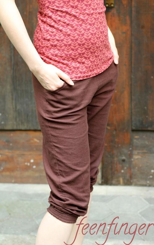 Sommerhose / 3/4 Hose "Nicki", Schnittmuster Gr. 158-46 image number 3
