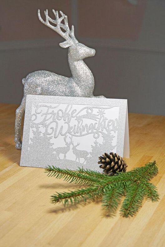 Plotterdatei Weihnachtskarte image number 5