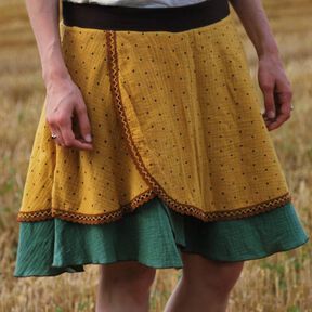 Faltenrock Betty Butterfly - Nähanleitung und Schnittmuster