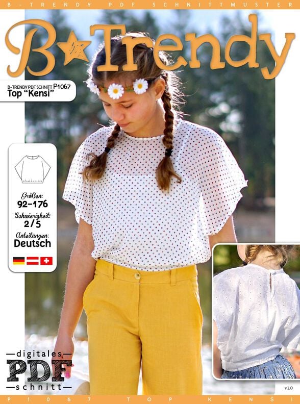 Top KENSI N&auml;hanleitung + Schnitt image number 2